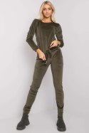 Spodnie Komplet Model RV-KMPL-6083.05 Khaki - Rue Paris - M