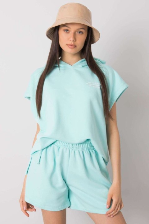 Spodnie Komplet Model RV-KMPL-6702.31 Mint - Rue Paris - S/M Spodnie Komplet Model RV-KMPL-6702.31 Mint - Rue Paris - S/M