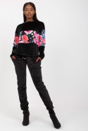 Spodnie Komplet Model RV-KMPL-8172.44P Black - Rue Paris - S Spodnie Komplet Model RV-KMPL-8172.44P Black - Rue Paris - S