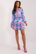 Sukienka Model WN-SK-8282.55 Blue - Rue Paris - L/XL Sukienka Model WN-SK-8282.55 Blue - Rue Paris - L/XL
