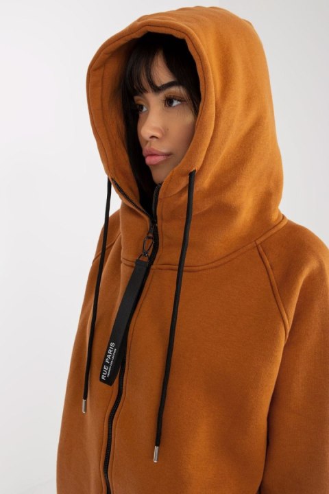 Bluza Damska Model AP-BL-AP-3003.59 Light Brown - Rue Paris - S/M Bluza Damska Model AP-BL-AP-3003.59 Light Brown - Rue Paris - S/M