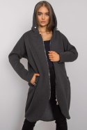Bluza Damska Model RV-BL-4858-1.99P Grafit - Rue Paris - L/XL