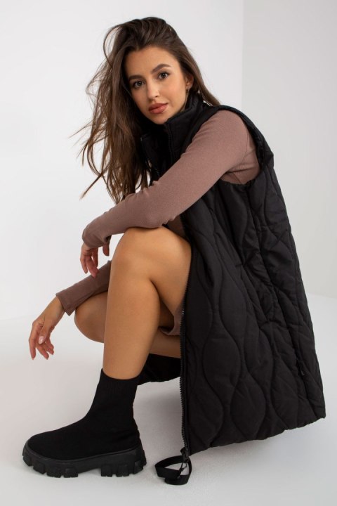 Kamizelka Model AP-KZ-RP01.00P Black - Rue Paris - S