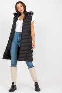 Kamizelka Model RV-KZ-008.00P Black - Rue Paris - S Kamizelka Model RV-KZ-008.00P Black - Rue Paris - S
