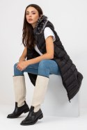 Kamizelka Model RV-KZ-008.00P Black - Rue Paris - S Kamizelka Model RV-KZ-008.00P Black - Rue Paris - S