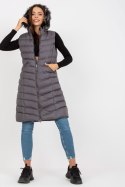 Kamizelka Model RV-KZ-008.00P Dark Grey - Rue Paris - S