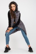 Kamizelka Model RV-KZ-008.00P Dark Grey - Rue Paris - S