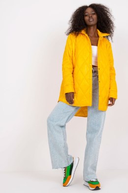 Kurtka Damska Model RV-KR-003.00P Dark Yellow - Rue Paris - XL