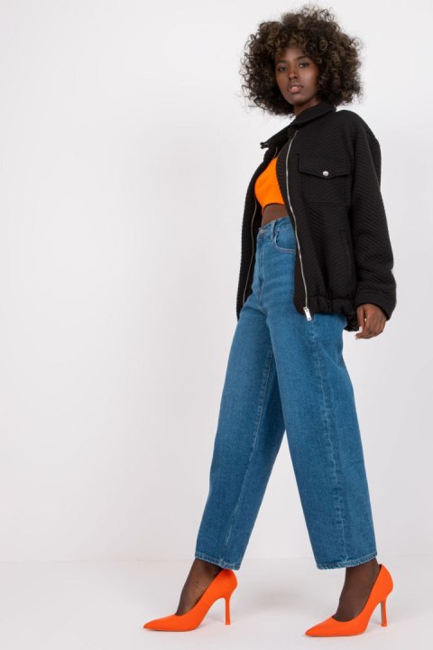 Kurtka Damska Model RV-KR-007.95P Black - Rue Paris - L/XL