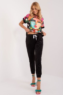 Spodnie Komplet Model DHJ-KMPL-8899-2.53 Black - Rue Paris - uniwersalny
