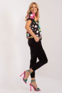 Spodnie Komplet Model DHJ-KMPL-8899-2.53 Black - Rue Paris - uniwersalny Spodnie Komplet Model DHJ-KMPL-8899-2.53 Black - Rue Paris - uniwersalny
