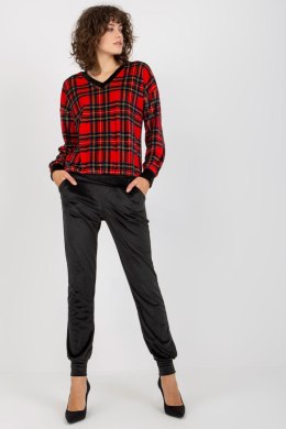 Spodnie Komplet Model RP-KMPL-8190-6.26X Black/Red - Rue Paris - S/M