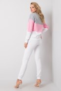 Spodnie Komplet Model RV-KMPL-5971.05 Grey/Pink - Rue Paris - S