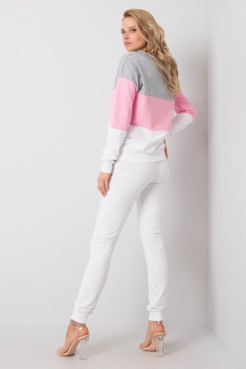 Spodnie Komplet Model RV-KMPL-5971.05 Grey/Pink - Rue Paris - S Spodnie Komplet Model RV-KMPL-5971.05 Grey/Pink - Rue Paris - S