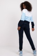Spodnie Komplet Model RV-KMPL-5971.05 Navy - Rue Paris - S Spodnie Komplet Model RV-KMPL-5971.05 Navy - Rue Paris - S