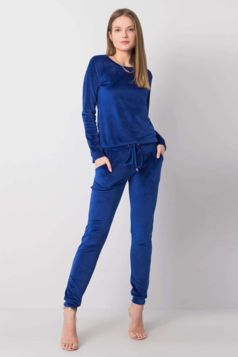 Spodnie Komplet Model RV-KMPL-6083.05 Cobalt - Rue Paris - S