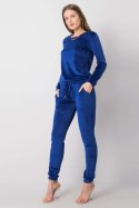 Spodnie Komplet Model RV-KMPL-6083.05 Cobalt - Rue Paris - S