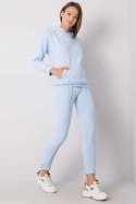 Spodnie Komplet Model RV-KMPL-6707.85 Light Blue - Rue Paris - S Spodnie Komplet Model RV-KMPL-6707.85 Light Blue - Rue Paris - S
