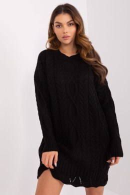 Sukienka Model LC-SK-8012-2.51P Black - Rue Paris - uniwersalny