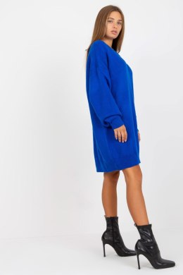 Sukienka Model LC-SW-0341.38P Cobalt - Rue Paris - uniwersalny