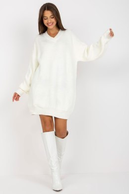 Sukienka Model LC-SW-0341.38P Ecru - Rue Paris - uniwersalny
