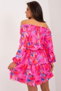Sukienka Model WN-SK-8282.32 Dark Pink - Rue Paris - L/XL