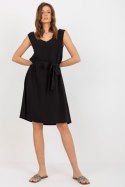 Sukienka Model WN-SK-VE38.07 Black - Rue Paris - S Sukienka Model WN-SK-VE38.07 Black - Rue Paris - S