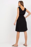 Sukienka Model WN-SK-VE38.07 Black - Rue Paris - S Sukienka Model WN-SK-VE38.07 Black - Rue Paris - S