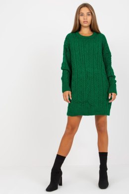 Sweter Damski Model LC-SW-8010.22P Green - Rue Paris - uniwersalny