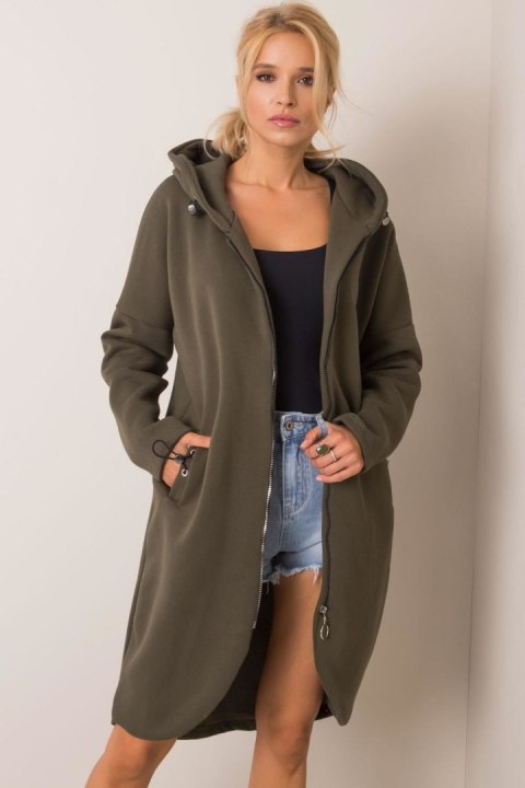 Bluza Damska Model RV-BL-4858-1.99P Dark Khaki - Rue Paris - S/M