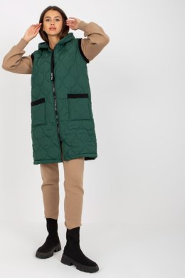 Kamizelka Model AP-KZ-RP02.95P Dark Green - Rue Paris - L