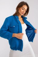 Kurtka Damska Model RV-KR-007.95P Dark Blue - Rue Paris - S/M