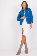 Kurtka Damska Model RV-KR-007.95P Dark Blue - Rue Paris - S/M