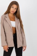 Marynarka Model RV-MA-8071.19P Dark Beige - Rue Paris - M