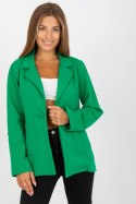 Marynarka Model RV-MA-8071.19P Green - Rue Paris - XL Marynarka Model RV-MA-8071.19P Green - Rue Paris - XL