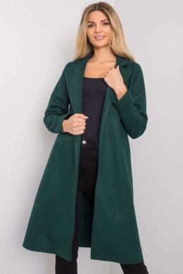 Płaszcz Damski Model CHA-PL-0402.33P Dark Green - Rue Paris - S/M