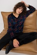 Spodnie Komplet Model RP-KMPL-8190-6.23X Black/Blue - Rue Paris - S/M