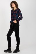 Spodnie Komplet Model RP-KMPL-8190-6.23X Black/Blue - Rue Paris - S/M