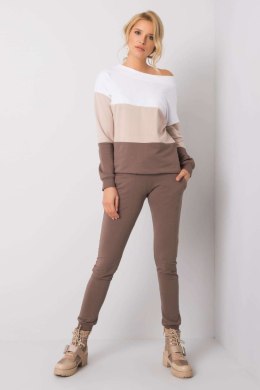 Spodnie Komplet Model RV-KMPL-5971.05 Beige - Rue Paris - S