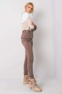 Spodnie Komplet Model RV-KMPL-5971.05 Beige - Rue Paris - S