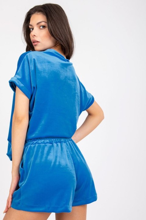 Spodnie Komplet Model WN-KMPL-8116.03P Blue - Rue Paris - S Spodnie Komplet Model WN-KMPL-8116.03P Blue - Rue Paris - S