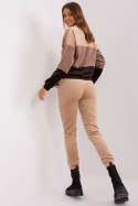 Spodnie Komplet Model WN-KMPL-8214.31 Beige - Rue Paris - S Spodnie Komplet Model WN-KMPL-8214.31 Beige - Rue Paris - S
