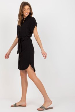 Sukienka Model WN-SK-VE40.41P Black - Rue Paris - S