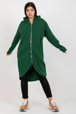 Bluza Damska Model RV-BL-4858-1.99P Dark Green - Rue Paris - L/XL