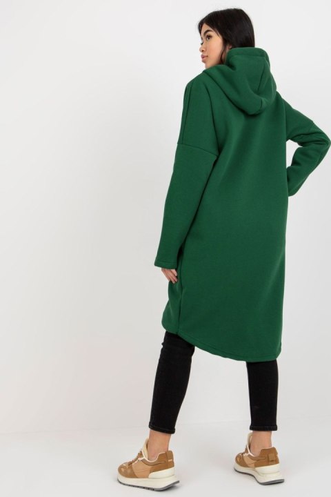 Bluza Damska Model RV-BL-4858-1.99P Dark Green - Rue Paris - L/XL Bluza Damska Model RV-BL-4858-1.99P Dark Green - Rue Paris - L/XL