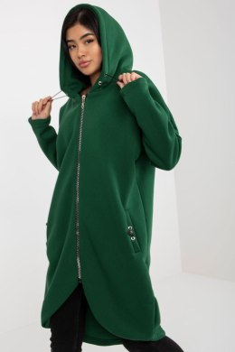Bluza Damska Model RV-BL-4858-1.99P Dark Green - Rue Paris - S/M