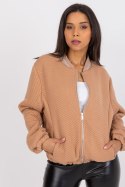 Kurtka Damska Model RV-KR-006.16 Camel - Rue Paris - L/XL