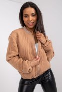 Kurtka Damska Model RV-KR-006.16 Camel - Rue Paris - S/M