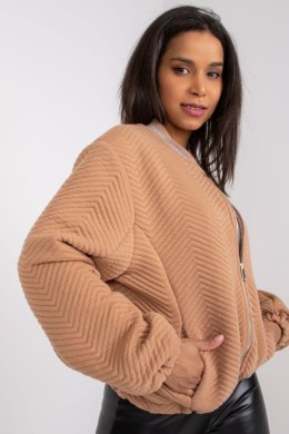 Kurtka Damska Model RV-KR-006.16 Camel - Rue Paris - S/M