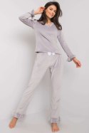 Piżama Damska Model RV-PI-7394.23X Grey - Rue Paris - S